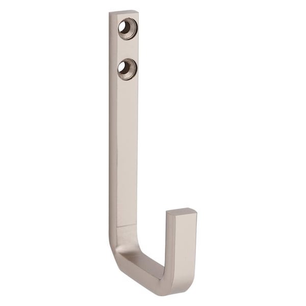 National Hardware National Hardware Reed Satin Nickel Steel 4 in. L Hook 60 lb 1 pk N337-916 - main